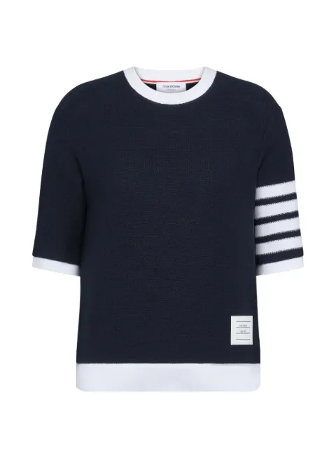 Thom Browne crew neck T-shirt