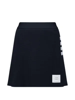 Thom Browne 4BAR プリーツ ミニスカート | ブルー | FARFETCH JP