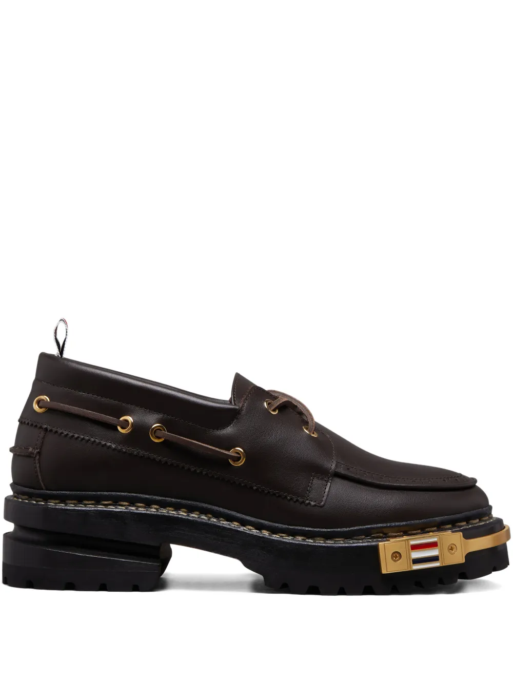Thom Browne Mocassini da trekking - Marrone