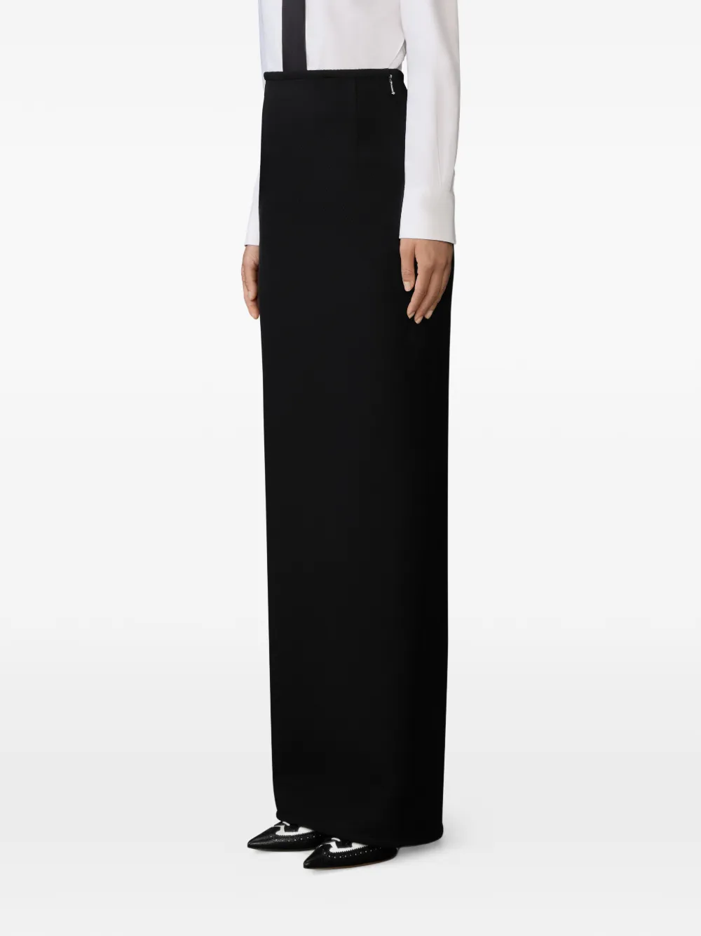 Thom Browne Whipcord maxi-rok Zwart