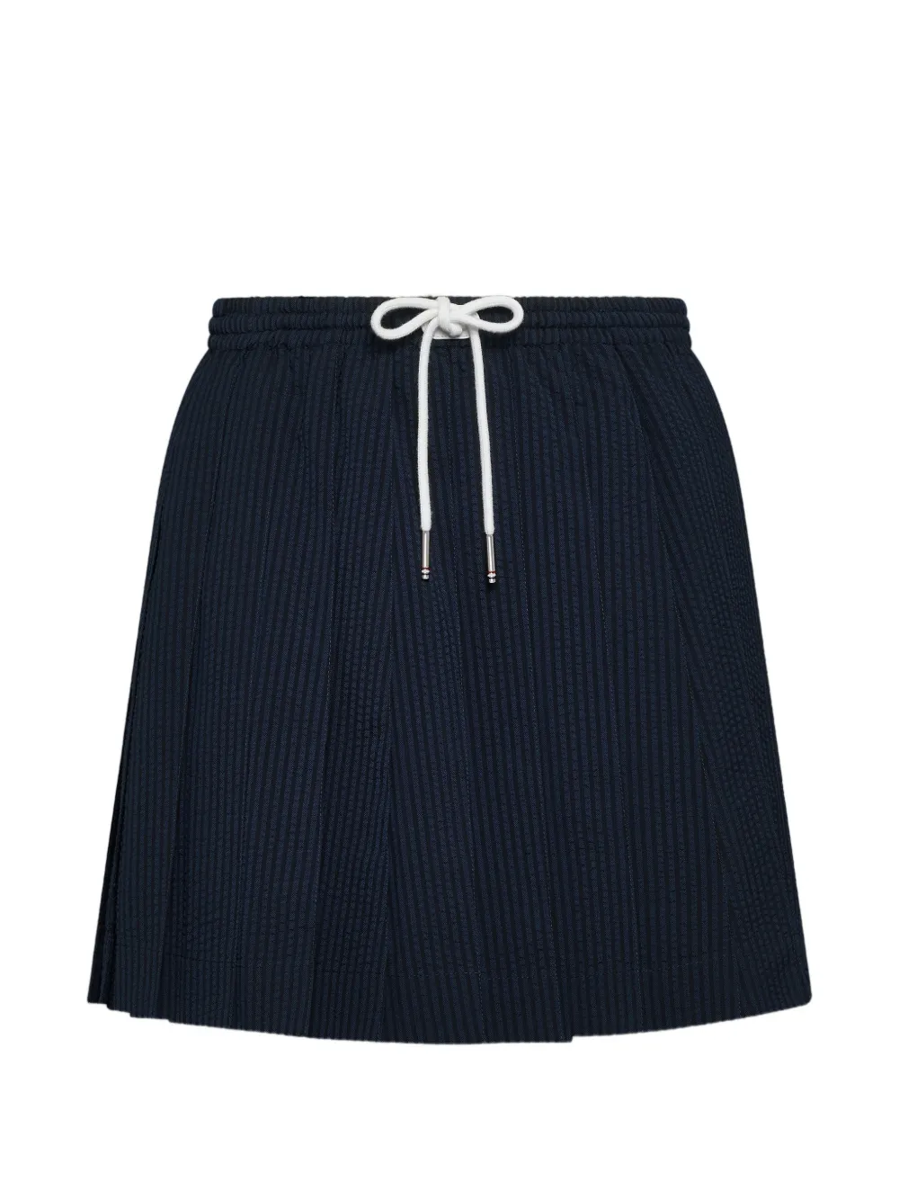 Thom Browne Minirock mit Kordelzug - Blau