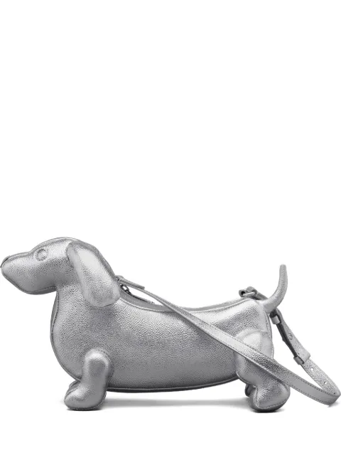 Thom Browne bolsa Baby Hector de piel granulada