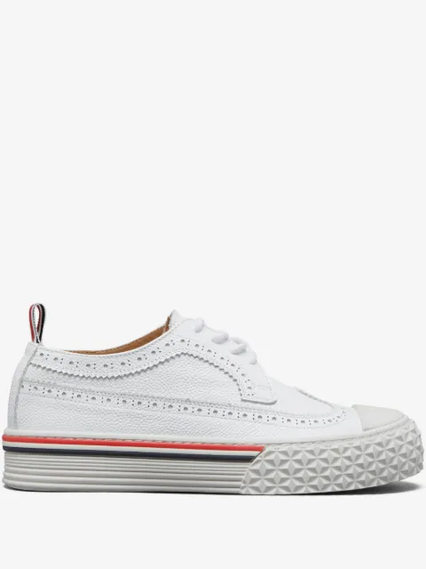 Thom Browne pebble-grain tread sole longwing Collegiate sneakers