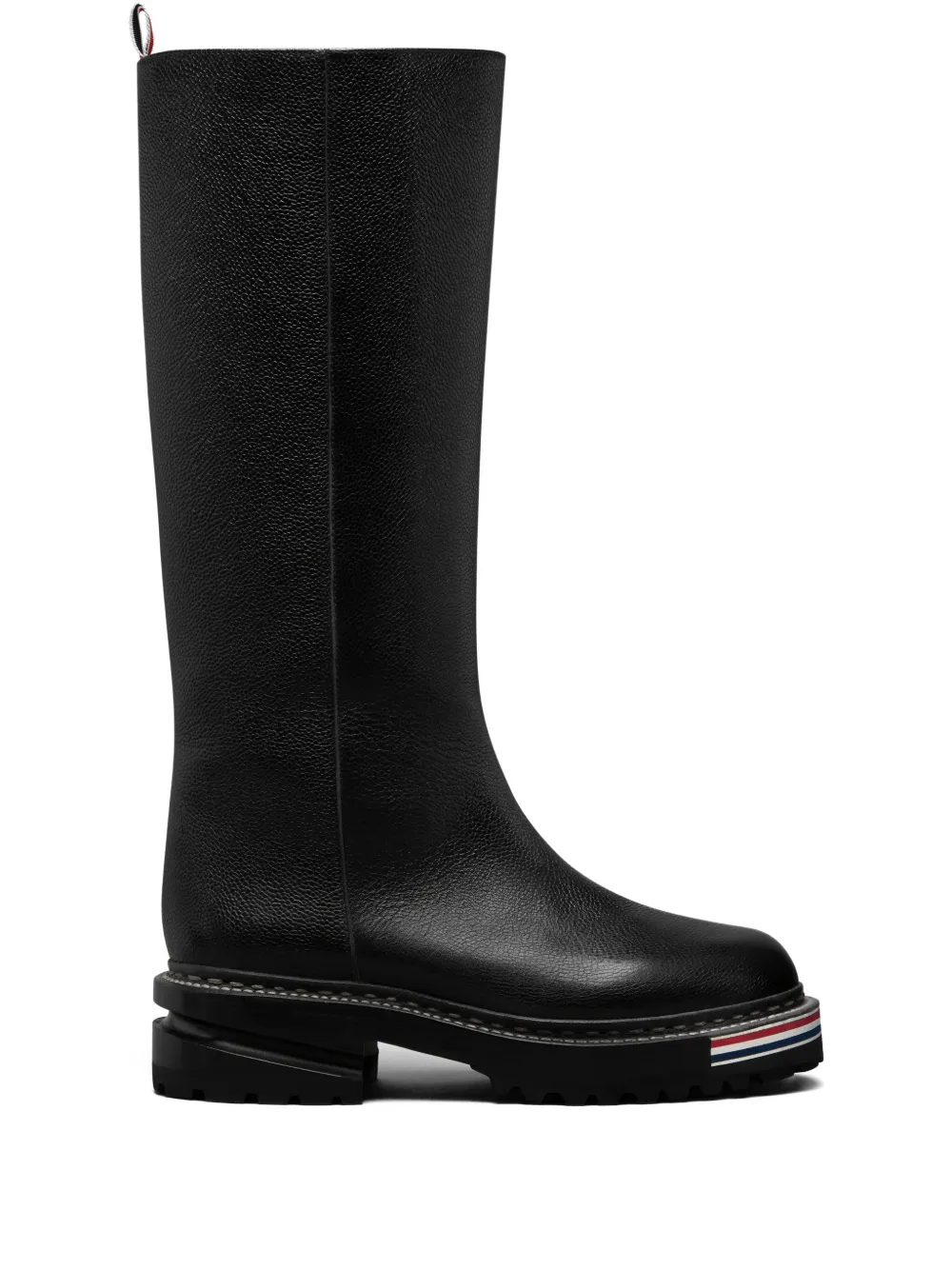 Thom Browne stripe-detailed leather boots