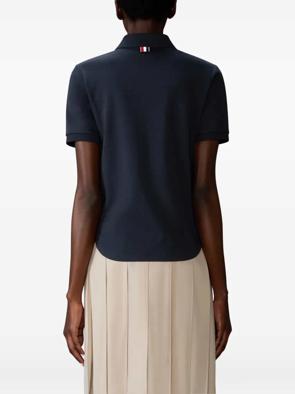 Thom Browne Overhemd met korte mouwen Blauw