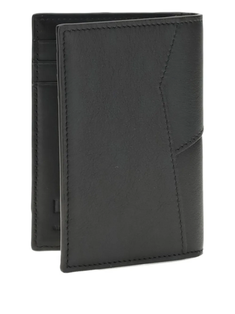 Loewe Puzzle Edge Bi-fold Card Holder In Black