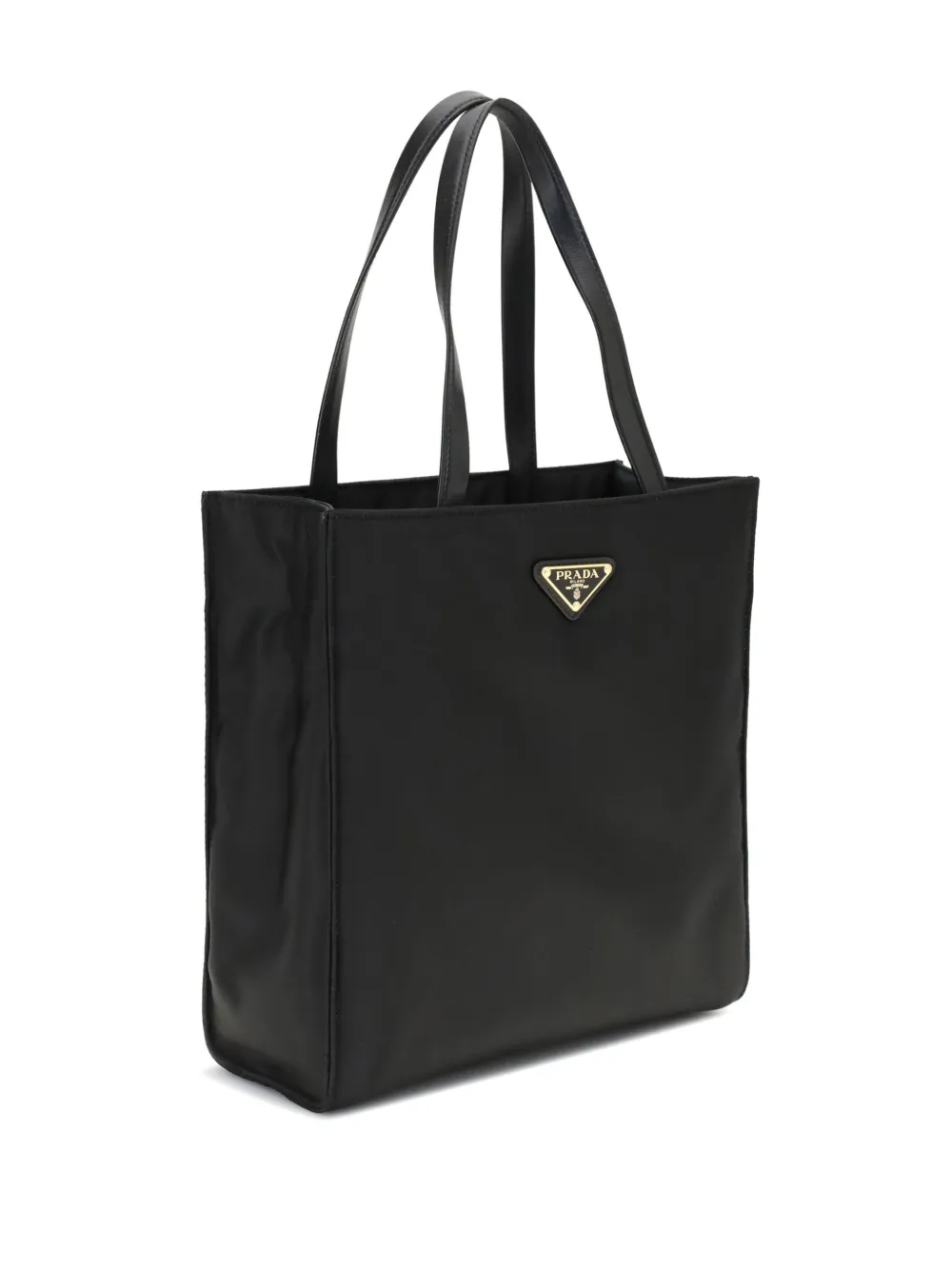 Prada Shopper met logo - Zwart