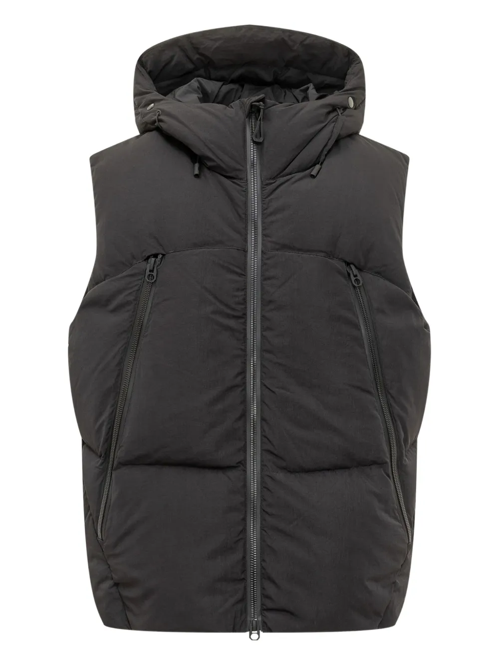 JG1 chaleco con detalle de cierre | negro | Image 1