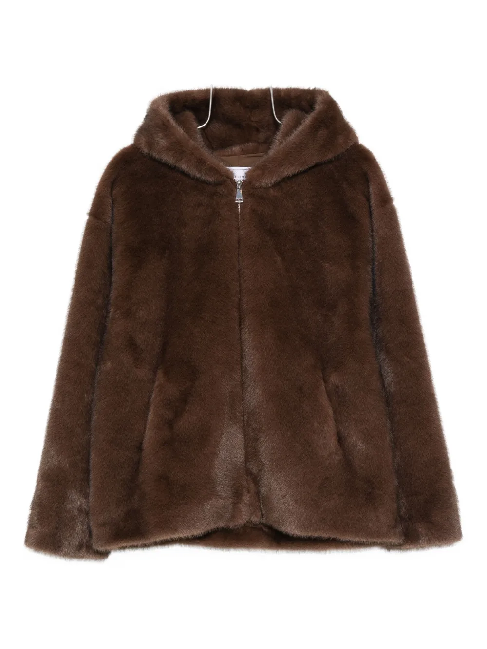Forte Dei Marmi Couture Hooded Jacket In Brown