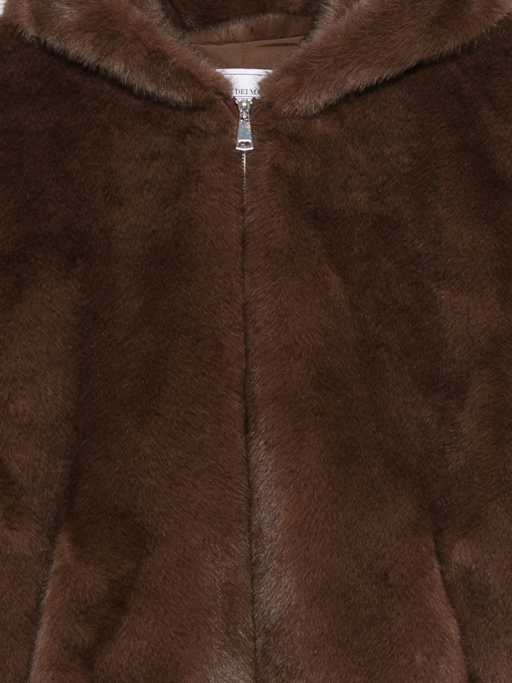 Forte Dei Marmi Couture Hooded Jacket In Brown