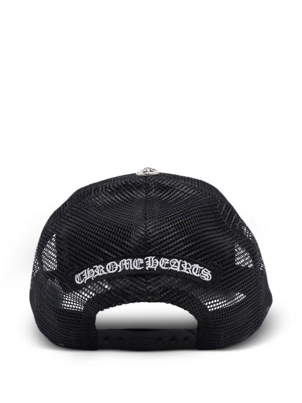 Chrome Hearts cross-patch Baseball Hat | Black | FARFETCH