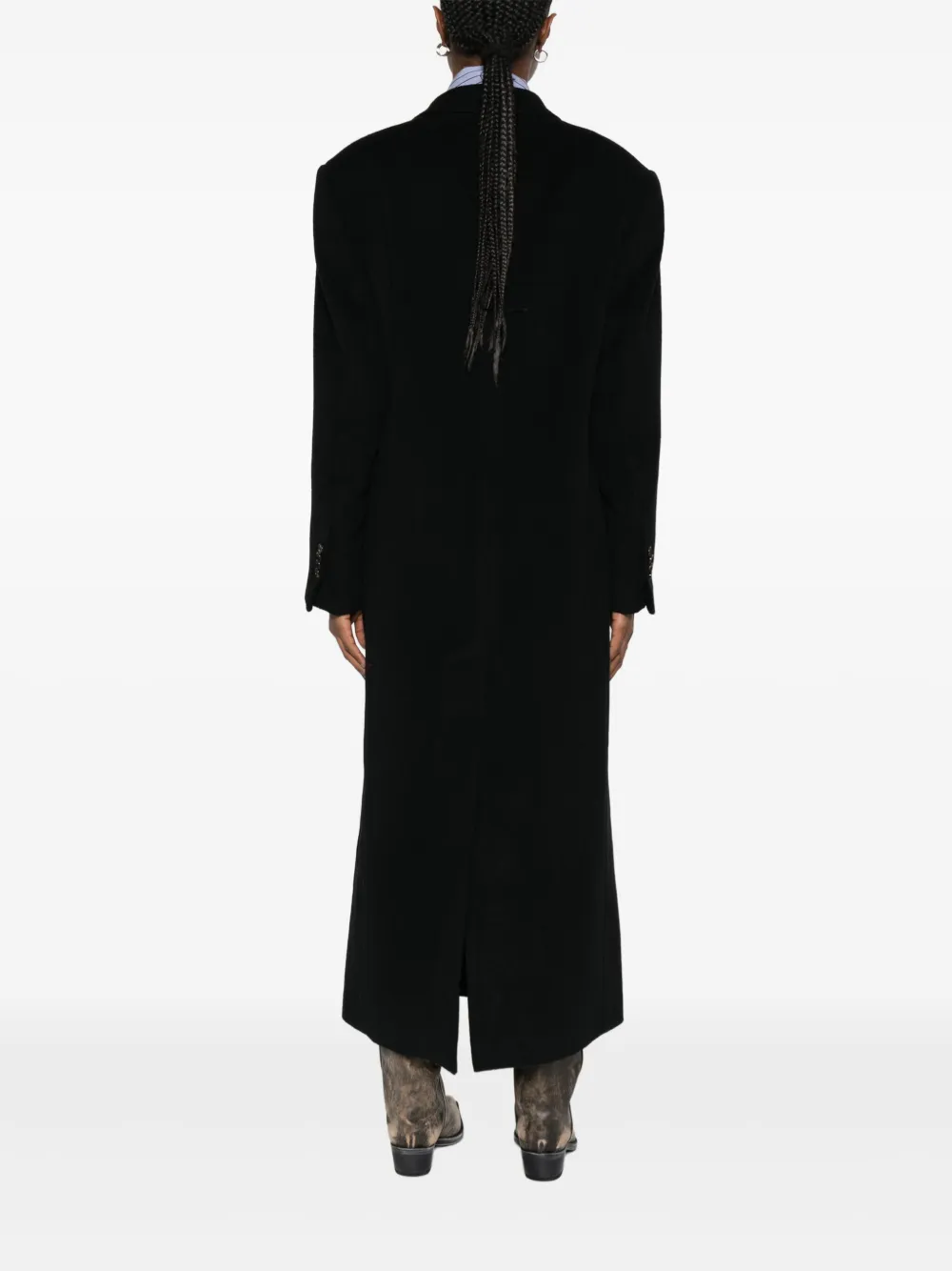 Tagliatore Jas met dubbele rij knopen Zwart