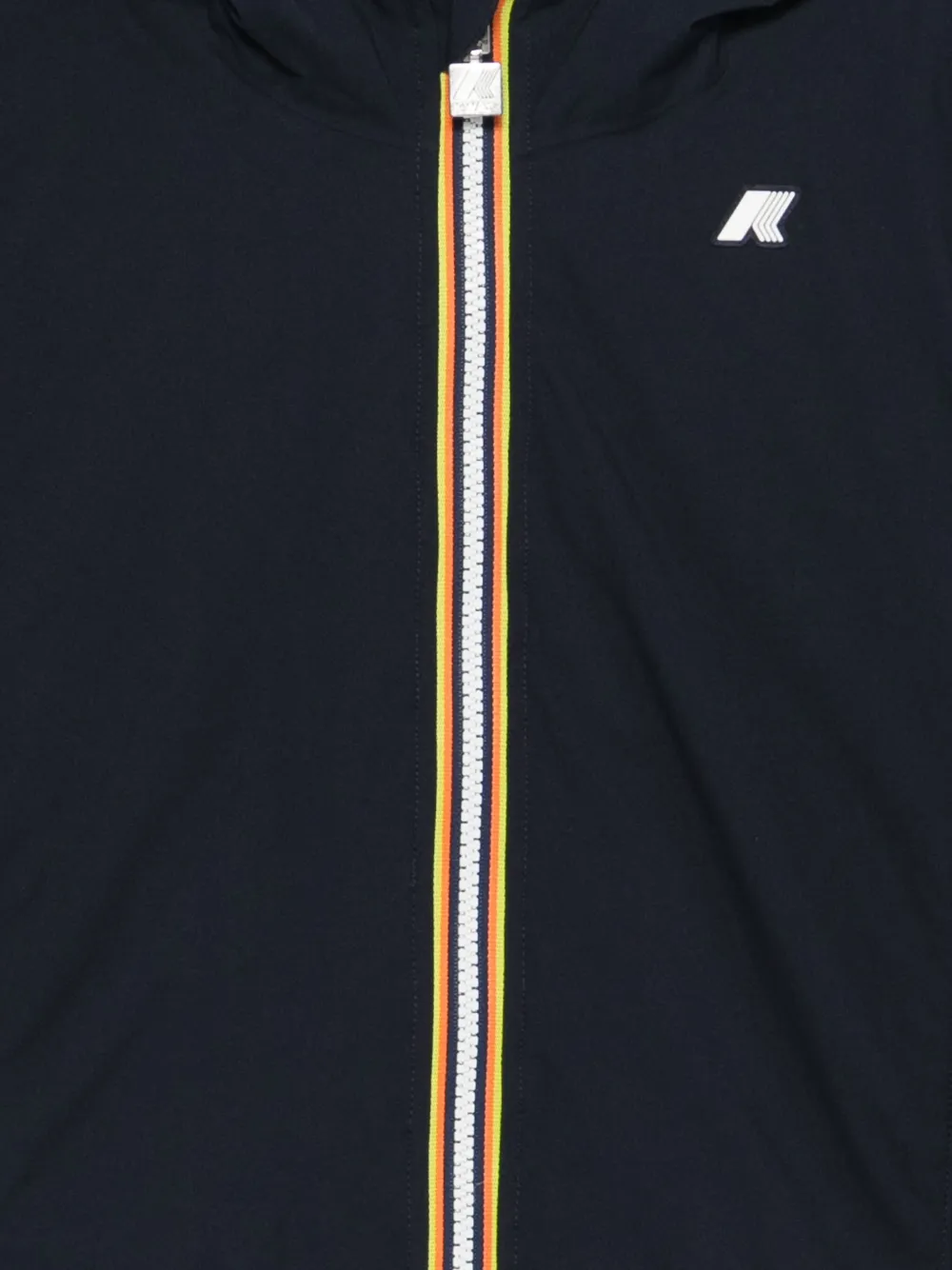 K-way Jack Reversible Hooded Jacket In Blue