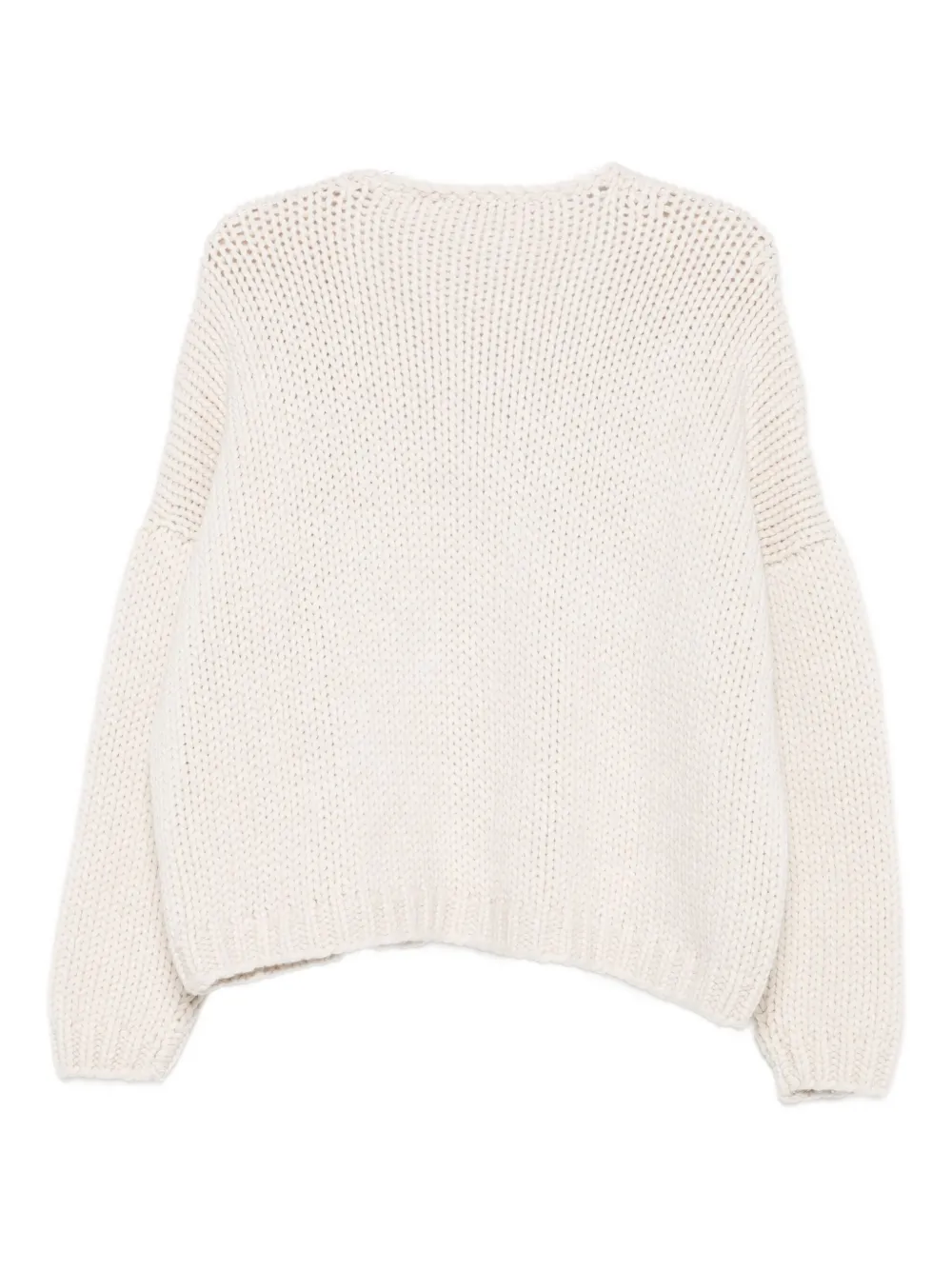 Liska Long-sleeve Cardigan In Neutral