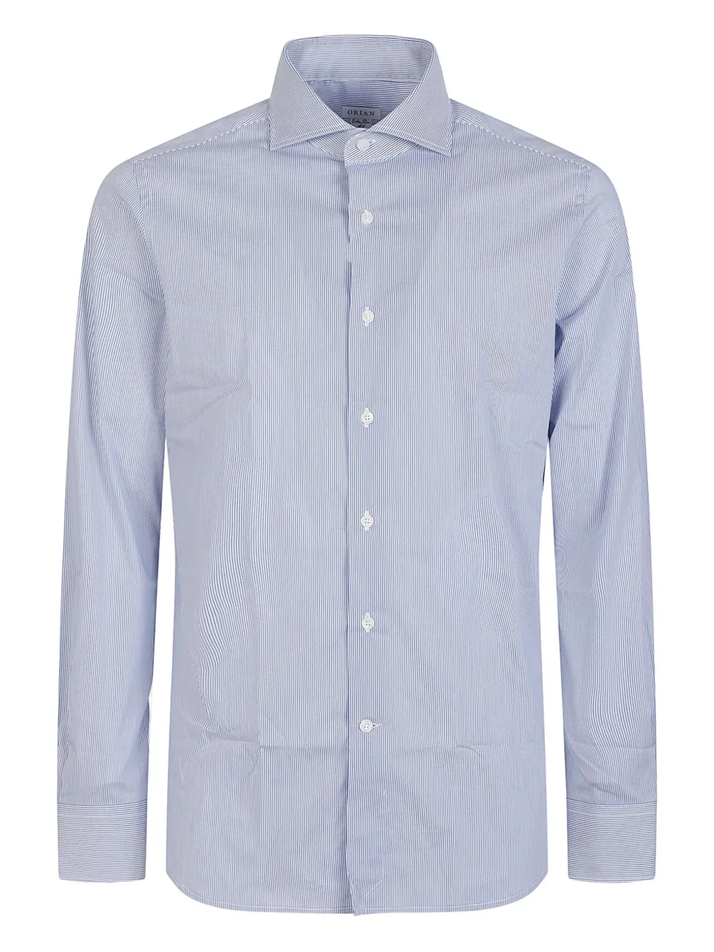 Orian chemise en coton à rayures | bleu | Image 1