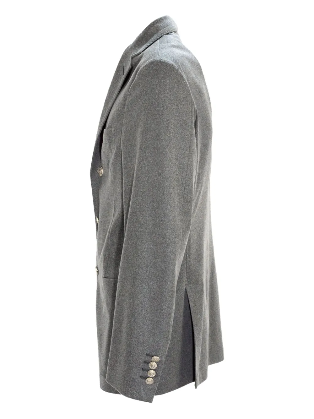 Eleventy Blazer met enkele rij knopen Grijs