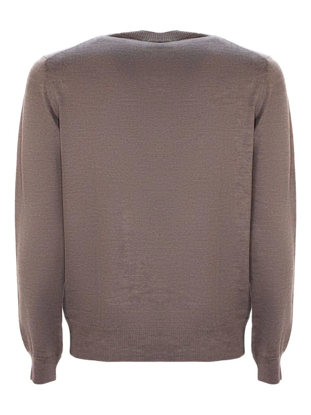 Cruciani crew-neck wool sweater - Bruin