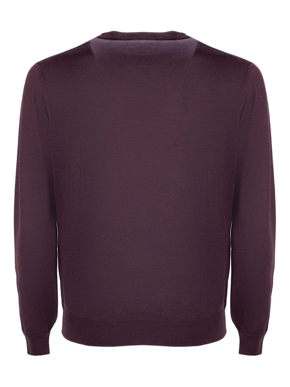 Cruciani crew-neck wool sweater - Paars