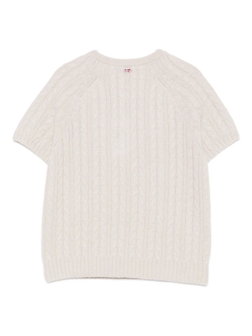 Agnona Round-neck T-shit In Neutral