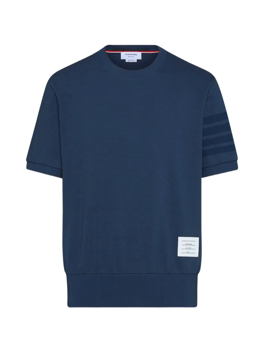 Thom Browne Katoenen jersey T-shirt Blauw