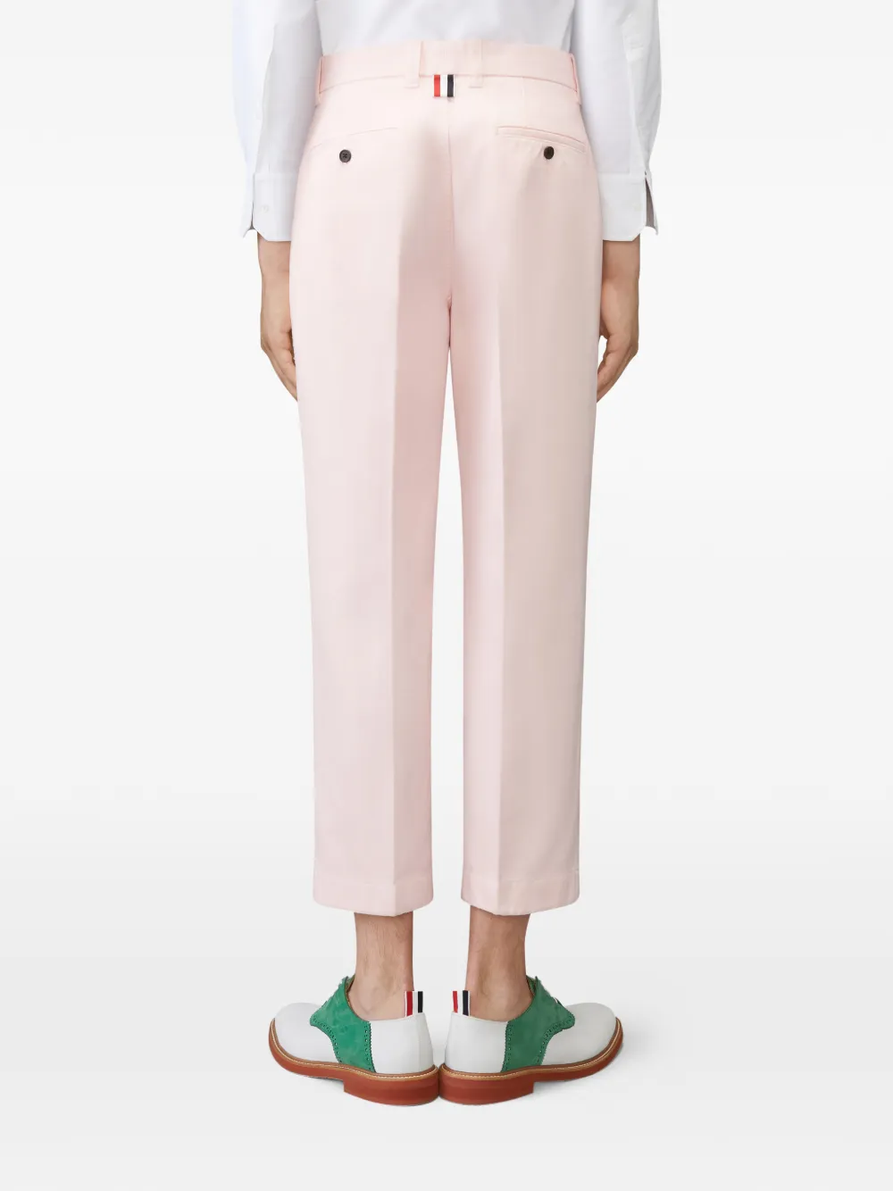 Thom Browne Katoenen twill cargo broek Roze