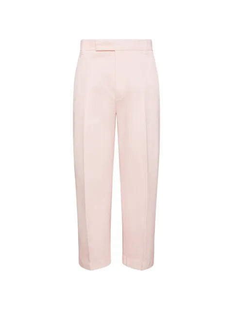 Thom Browne cropped twill chino trousers