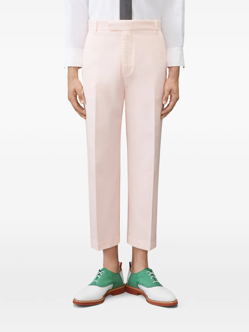 Thom Browne Katoenen twill cargo broek Roze