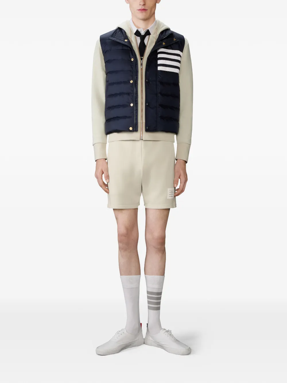 Thom Browne 4-Bar zip-up hoodie | Hoodies | Image 2