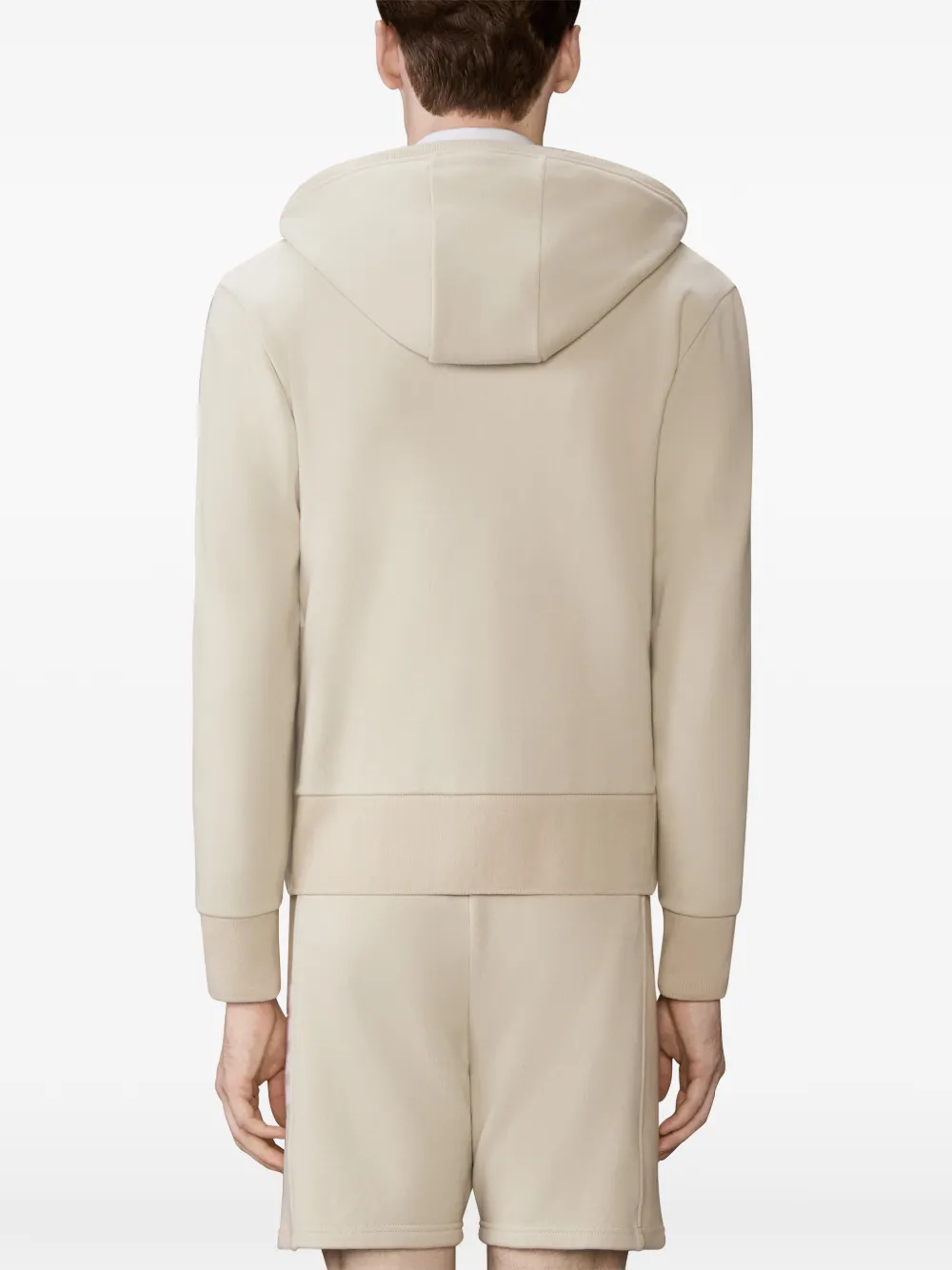 Thom Browne Hoodie met rits Beige