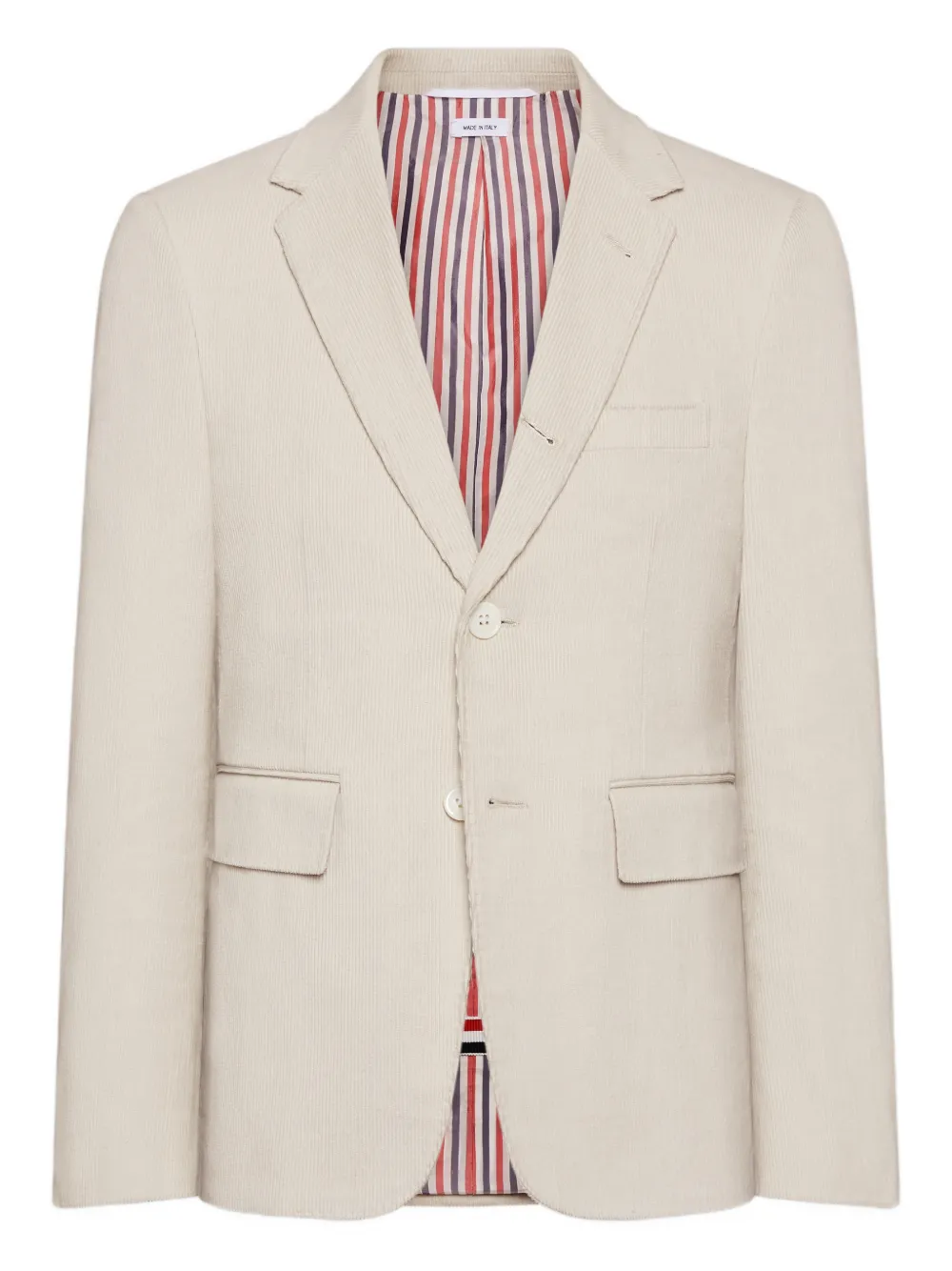 Thom Browne button-fastening blazer | White | Image 1