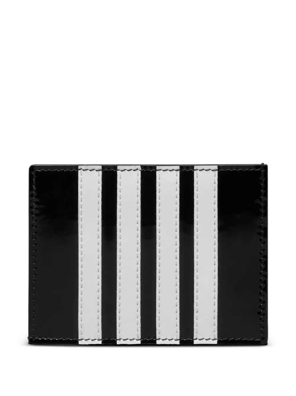 Thom Browne tarjetero con motivo 4-Bar | negro | Image 1