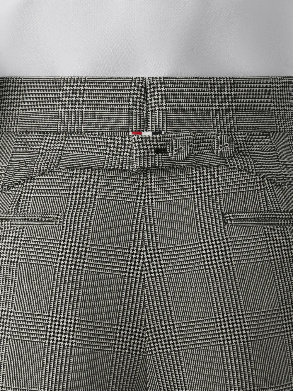Thom Browne Prince of Wales broek Grijs