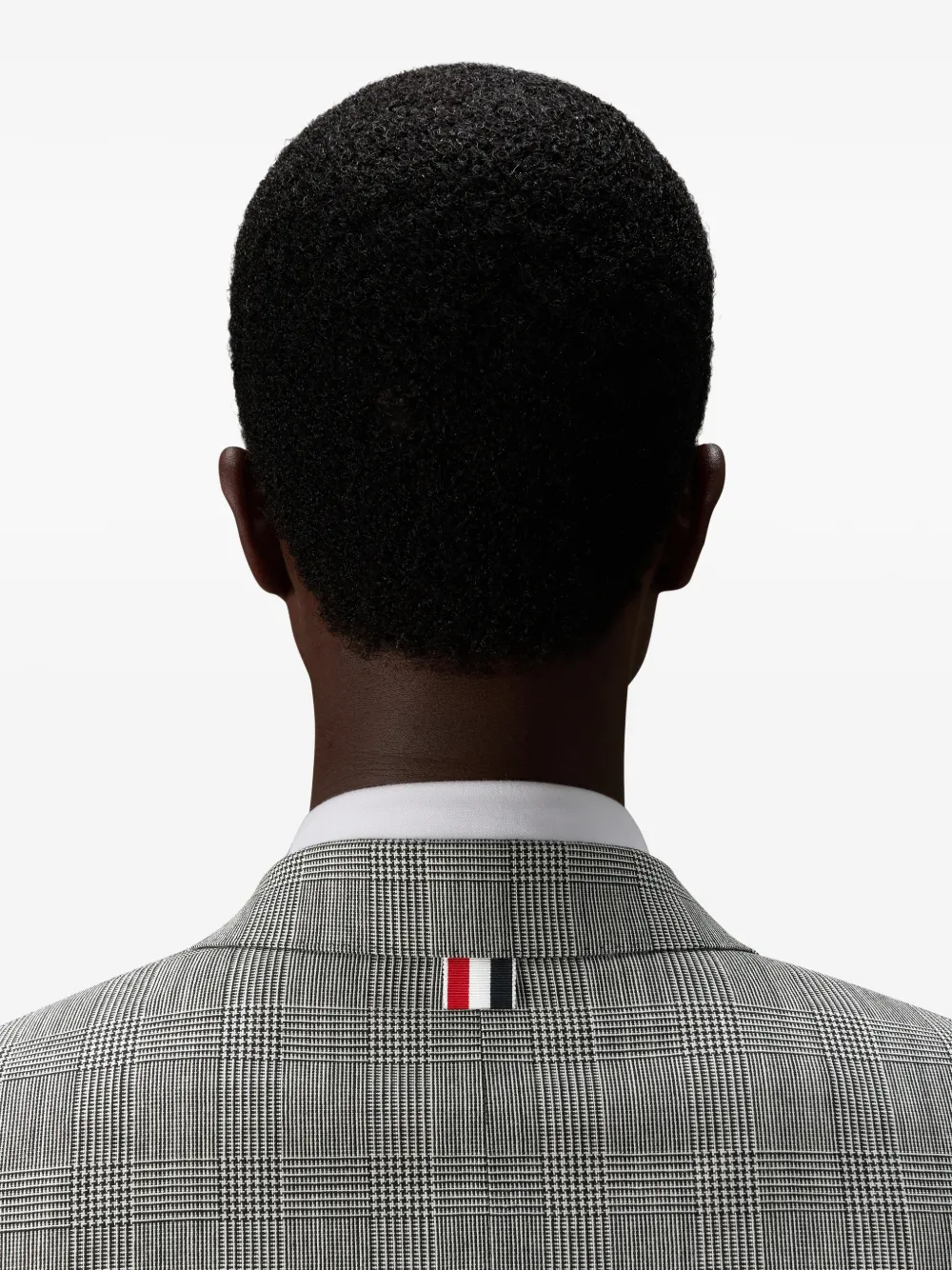 THOM BROWNE. グレー チェック柄 ジャケット Thom Browne チェック ジャケット | グレー | FARFETCH JP