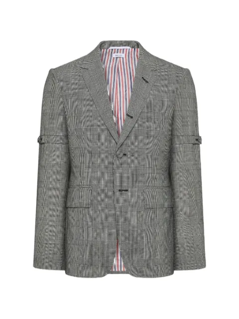 Thom Browne blazer con motivo de cuadros príncipe de Gales