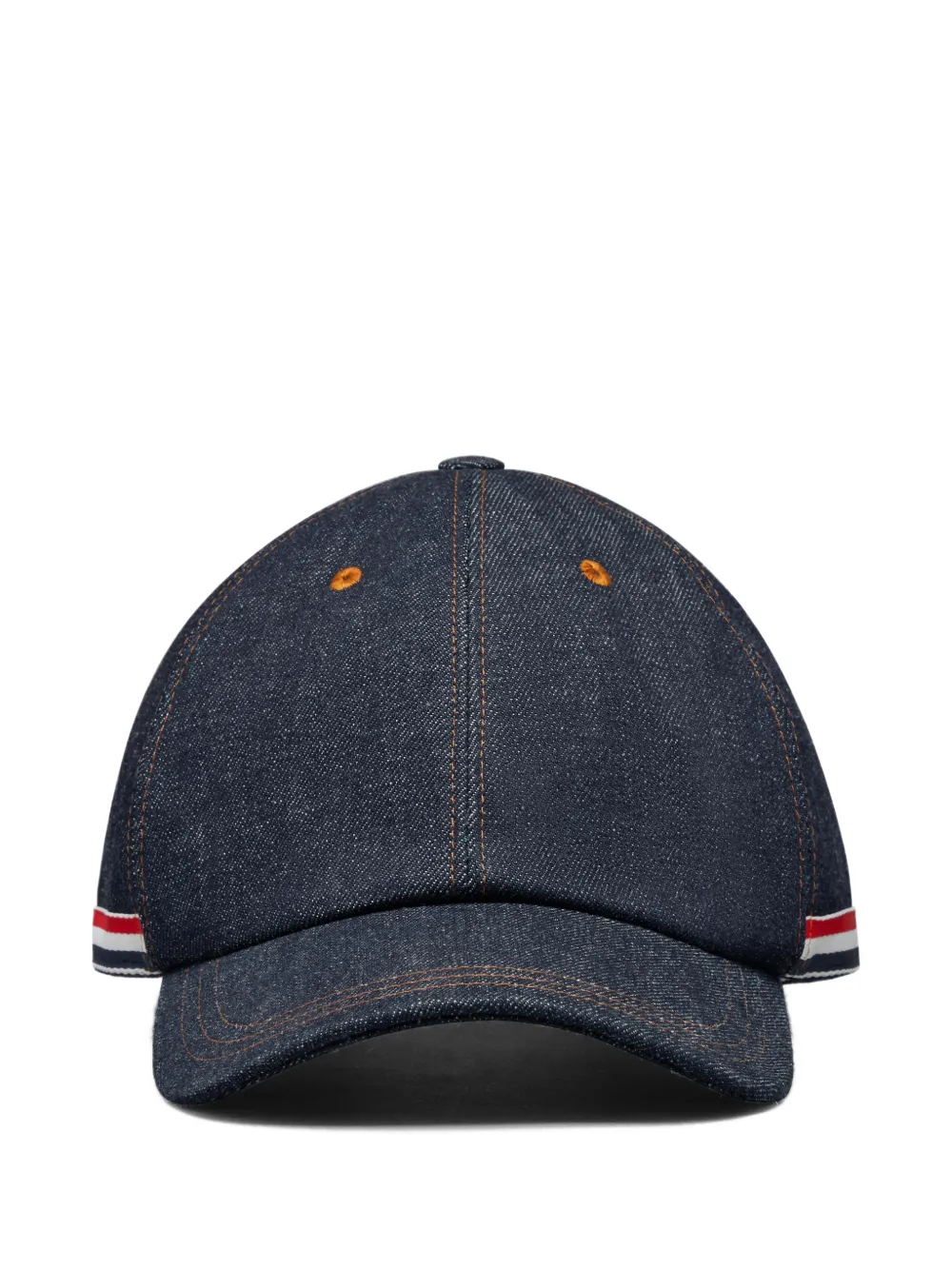 Thom Browne Cappello da baseball regolabile - Blu
