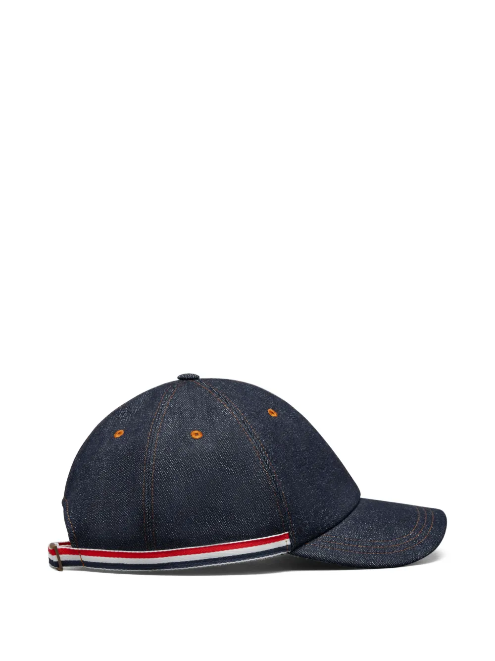  Thom Browne Adjustable-strap Baseball Cap - Blue 