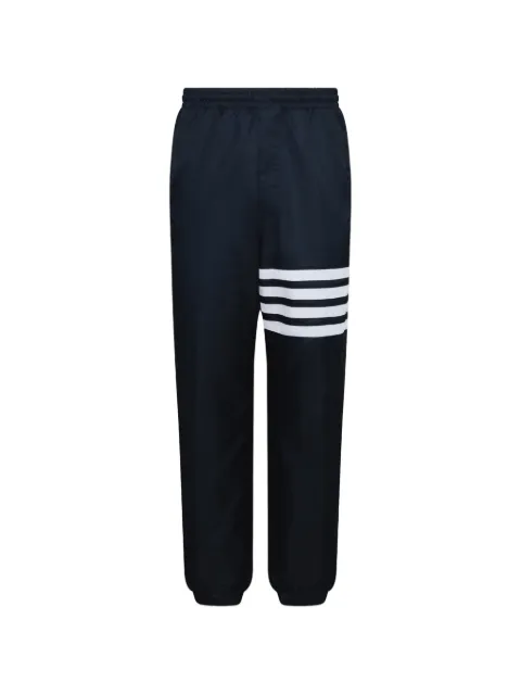 Thom Browne shiny ripstop 4-Bar track trousers