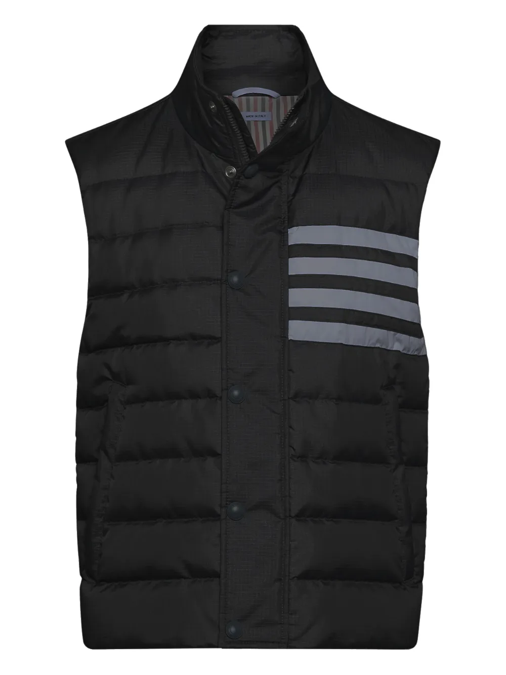 Thom Browne 4-Bar side-pockets gilet | Grey | Image 1