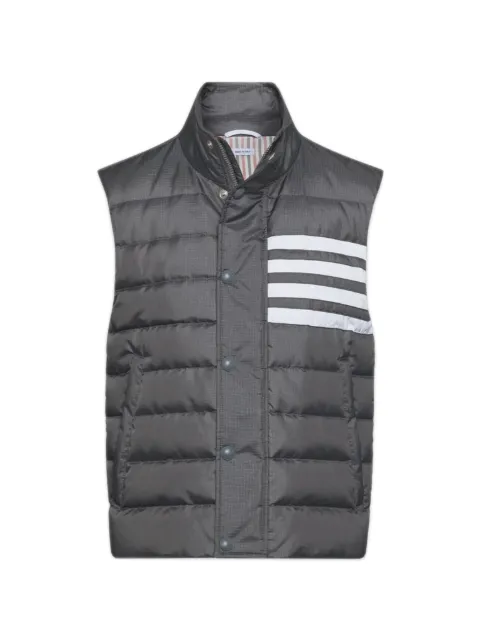 Thom Browne 4-Bar side-pockets gilet