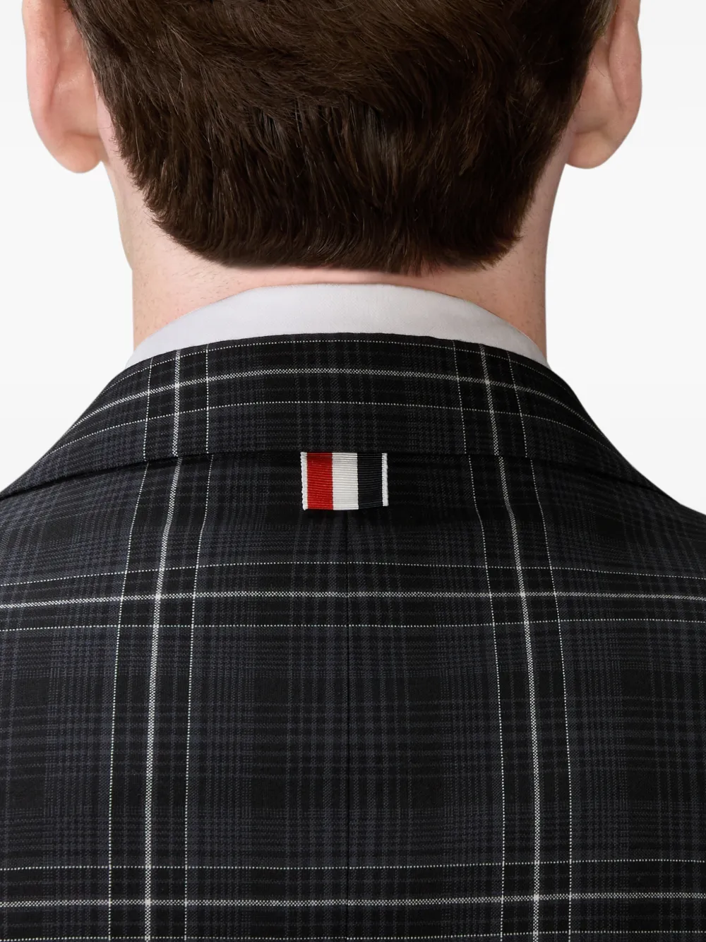 Thom Browne Blazer met enkele rij knopen Zwart