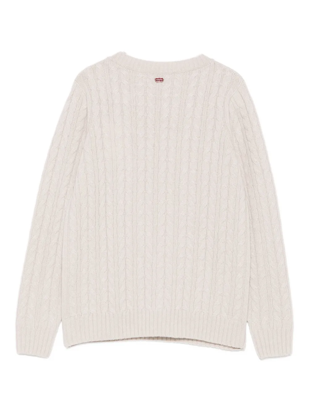 Agnona Pocket-detail Sweater In Neutral