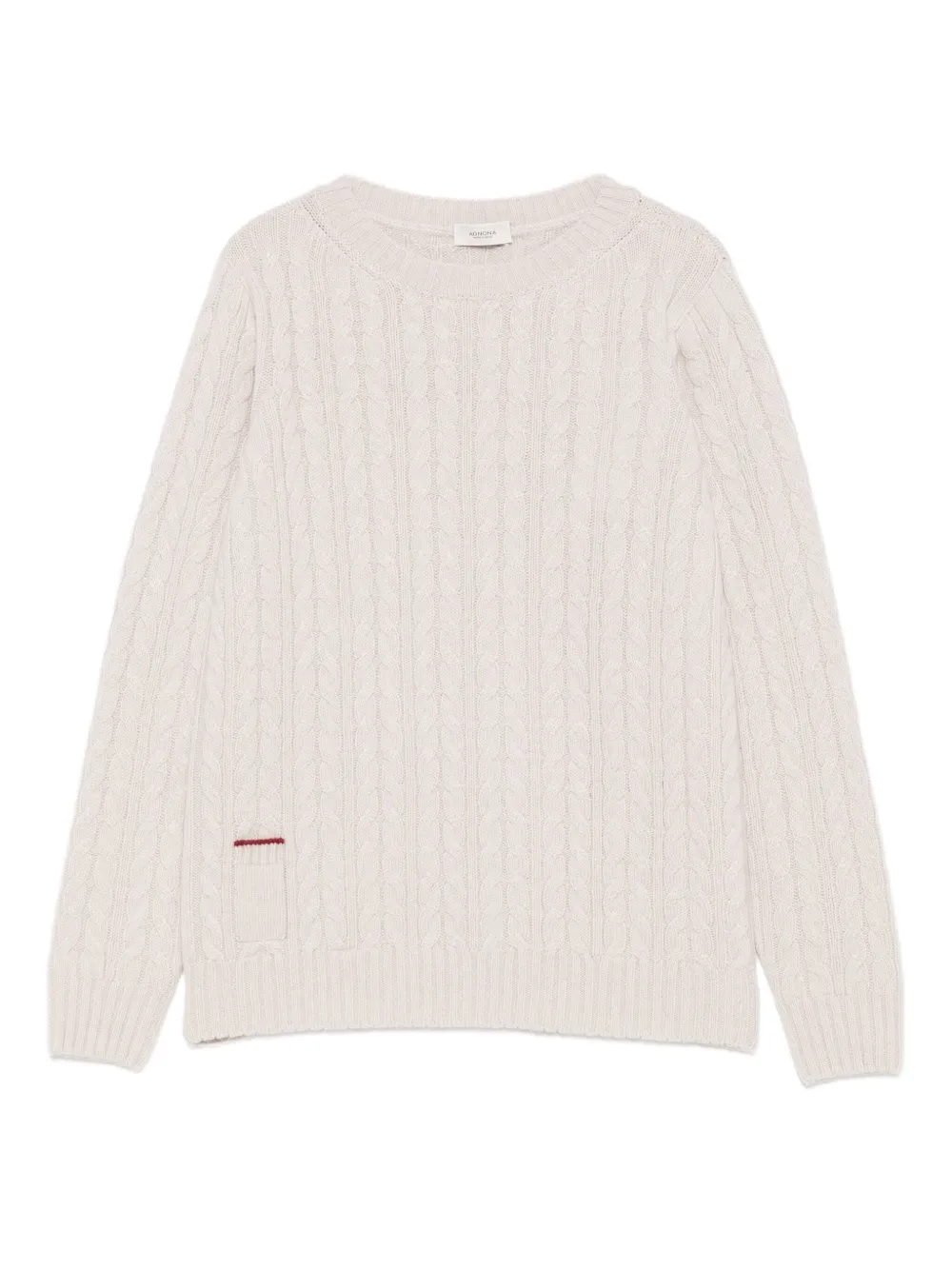 Agnona pocket-detail sweater - Toni neutri