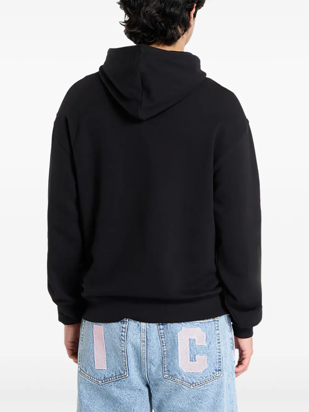 ICECREAM Katoenen hoodie Zwart