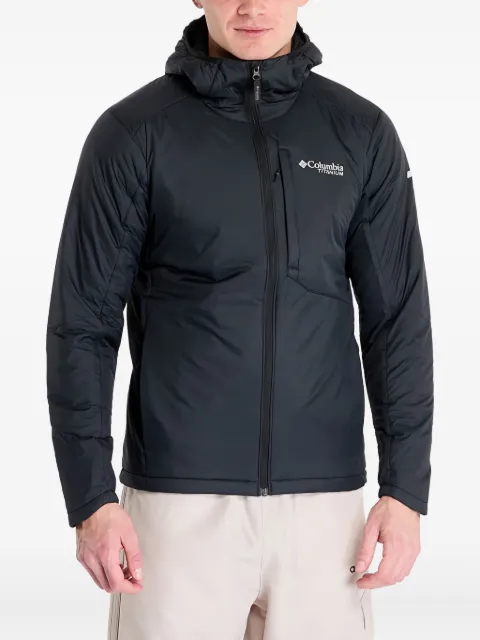 Columbia hooded stretch insulated jacket