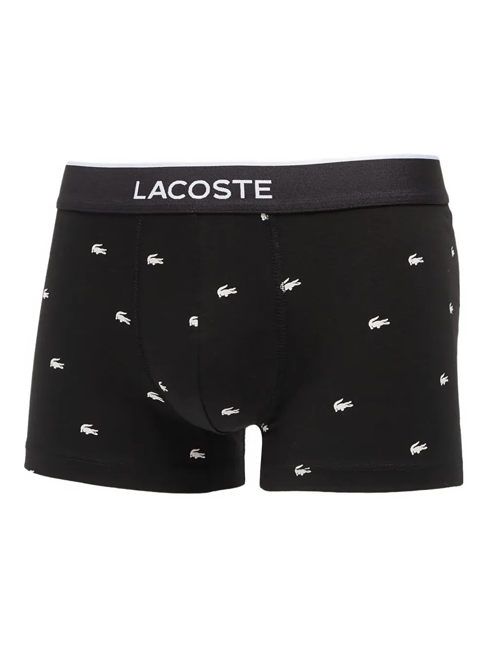 Lacoste Logo-detail Boxers (pack Of Three) In Black