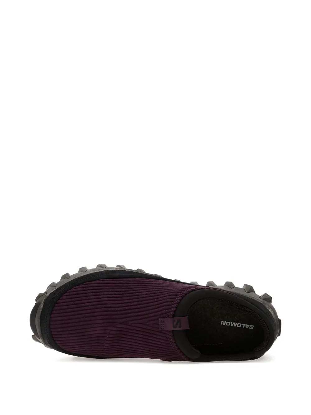 Salomon Snowclog Corduroy-texture Slip-ons In Black