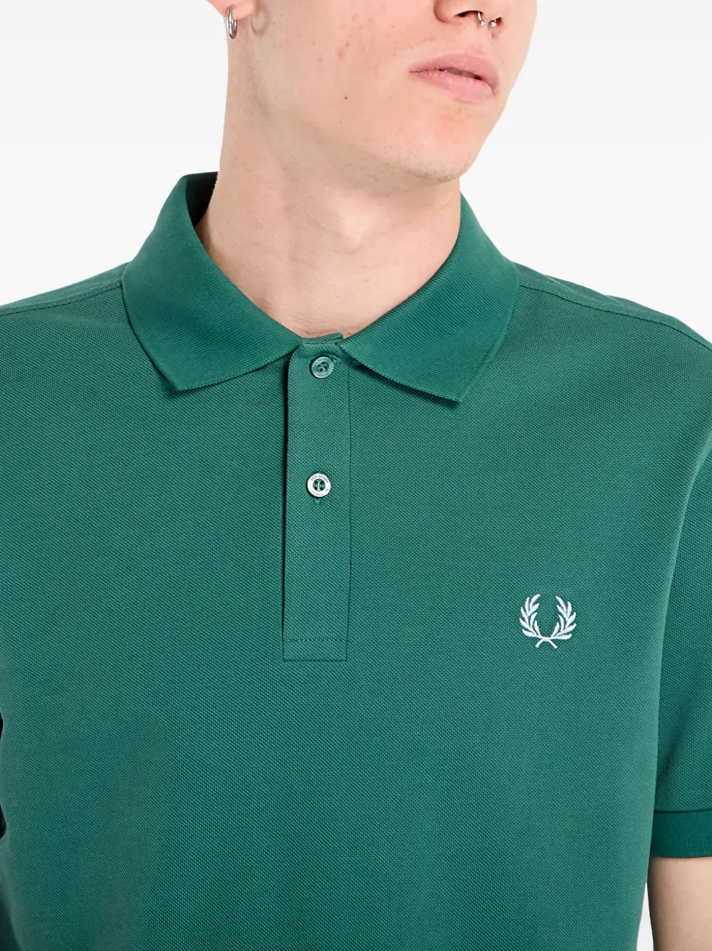 Fred Perry Poloshirt met korte mouwen Groen