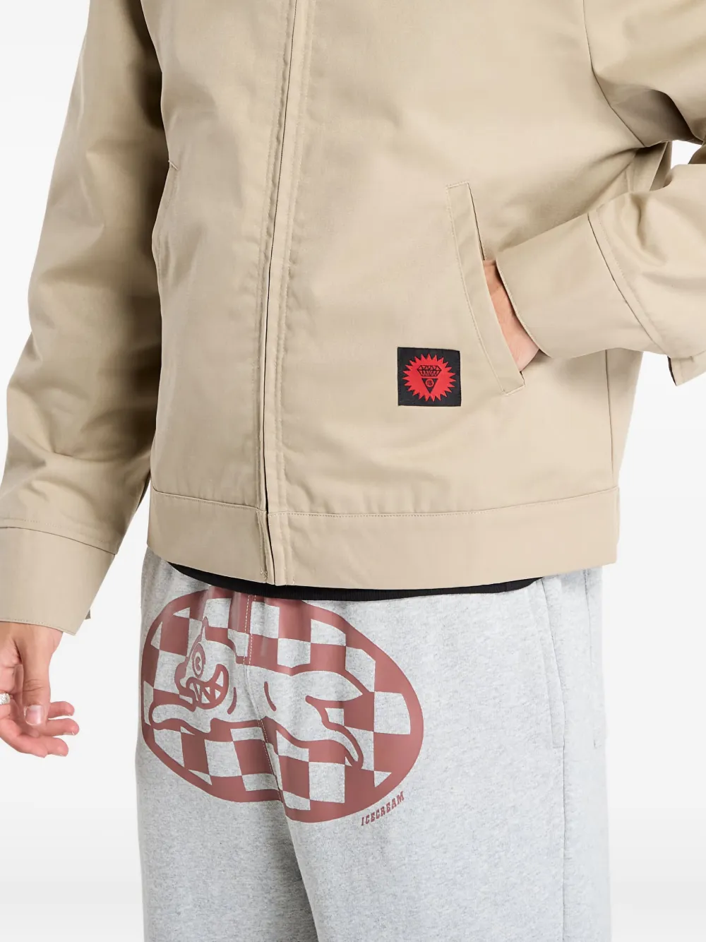 Billionaire Boys Club - Ice Cream Supplies Work Zipped Jacket In Neutral