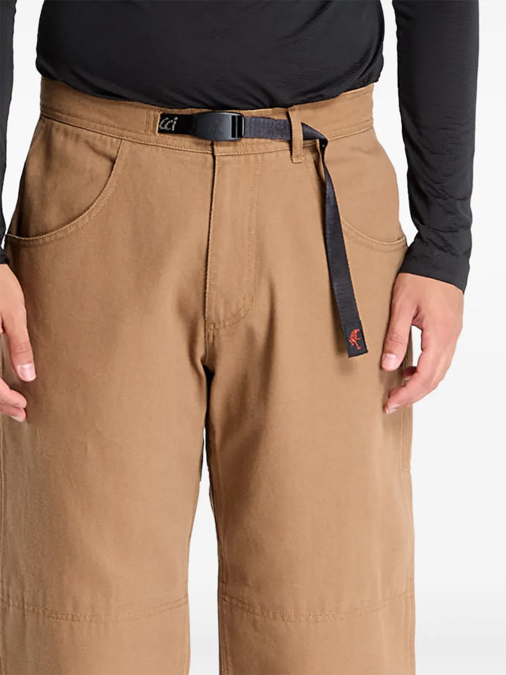 Gramicci Ribfluwelen broek Bruin