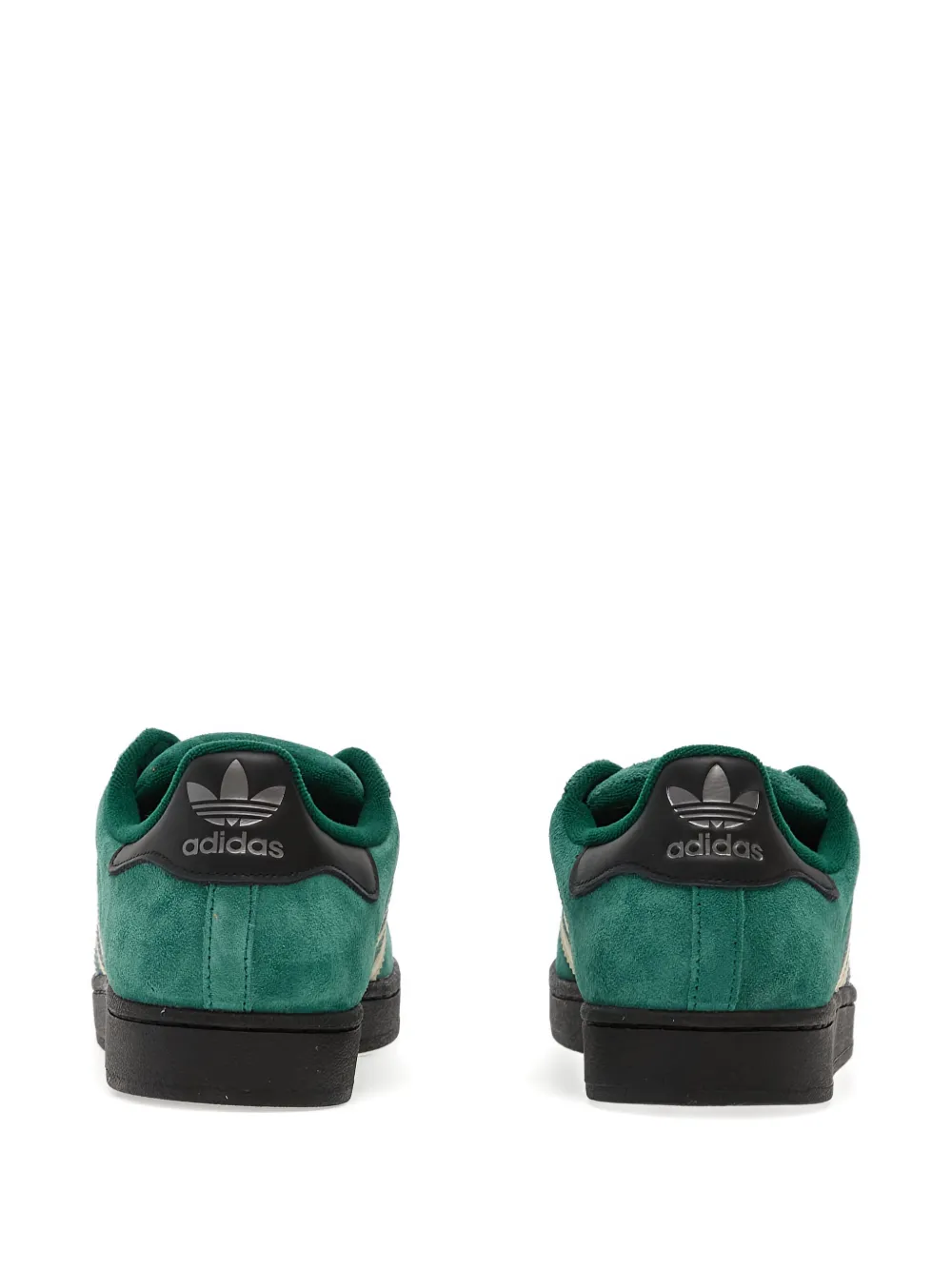 adidas Superstar II gestreepte sneakers Groen